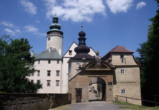 Bohoslužba za zemřelé z bitvy u Hochkirchu na zámku Lemberk